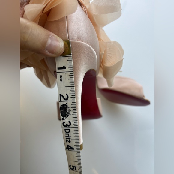 Christian Louboutin Carnaval 120 Embellished Satin Sandals - Size 36.5 - N217-1 - Picture 11 of 11